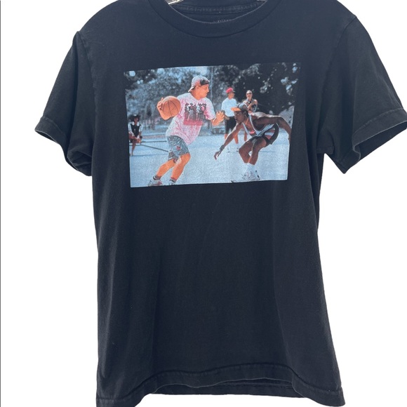 White Men Can’t Jump Graphic Wrap Around Tee Shirt Size Small - Picture 2 of 10